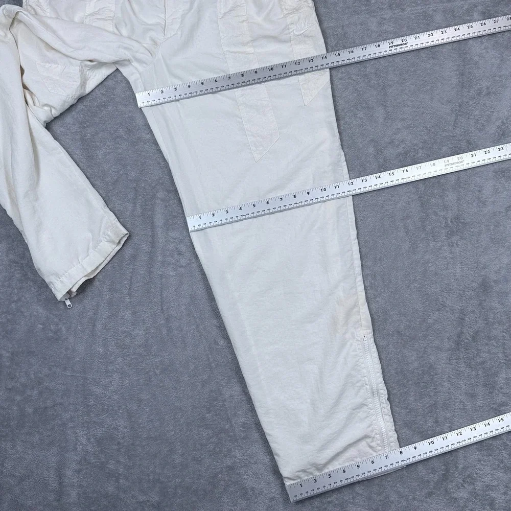 Vintage Nike Air Jordan 90s Windbreaker Track Pants Mens Large Ankle‎ Zip RARE